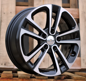 RACINGLINE R16x6.5 5X108 ET 47 65.1 B5959 Black Polished (MB) For CITRO (K2) (HYBRID FORGED)