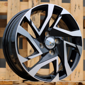 RACINGLINE R15x5.5 4X100 ET 45 54.1 I5418 Black Polished (MB) For TOYOT (Z5)