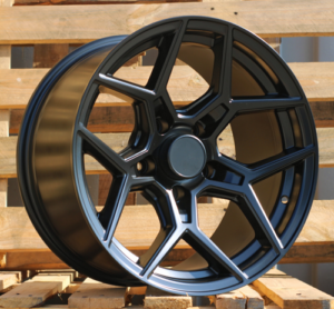RACINGLINE R17x9 5X127 ET 0 78.1 D1446 Black Half Matt (BLHM) For 4X4 (Z4)