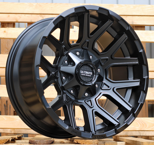 RACINGLINE R20x10 8X165.1 ET M19 121.3 B1234 Black Half Matt (BLHM) For 4X4 (Z2)
