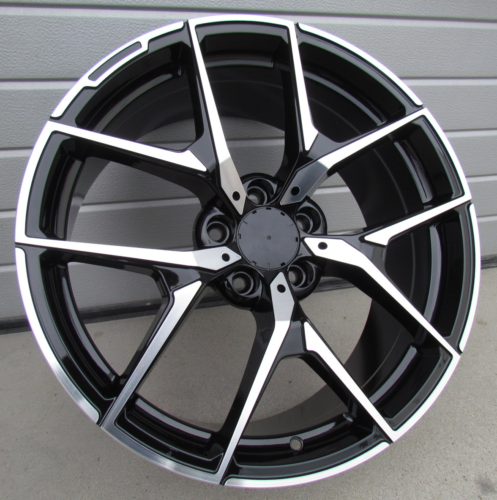 RACINGLINE R17x8 5X112 ET 40 66.6 XE137 Black Polished (MB) For MER (P2+P1)