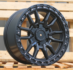 RACINGLINE R17x8.5 5X139.7 ET 0 110.1 B1823 Black Half Matt (BLHM) For 4X4 (Z4)