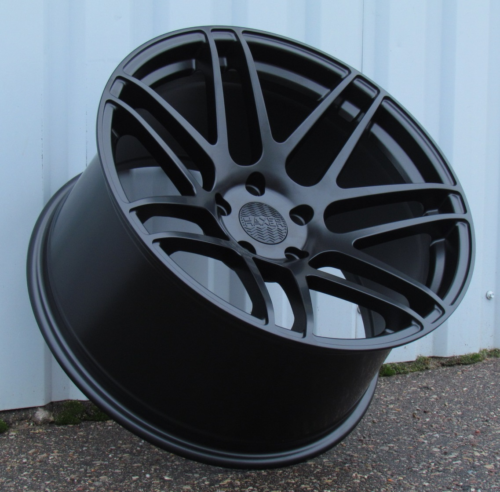 HAXER R19x10 5X120 ET 15 74.1 HX020 (SSA04) Black Half Matt (BLHM) For HAXER (Z1) (Rear+Front)