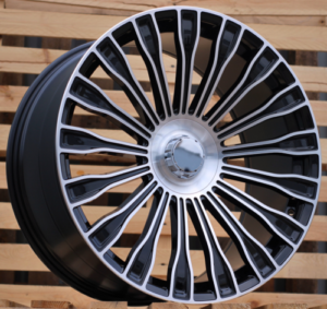 RACINGLINE R22x9 5X112 ET 32 66.6 I0313 (22MB44BMF) Black Polished (MB) For MER (Z5) (Rear+Front)