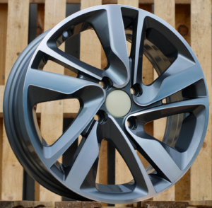 RACINGLINE R15x6 4X100 ET 46 54.1 BK813 Grey Polished (MG) For HYUND (R)