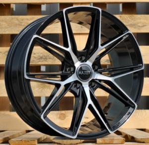 HAXER R18x8 5X110 ET 28 65.1 HX043 Black Polished (MB) For HAXER (K4)