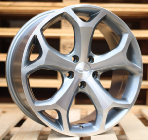 RACINGLINE R17x7.5 5X108 ET 50 63.4 BK386 Grey Polished (MG) For FORD (R+D1)
