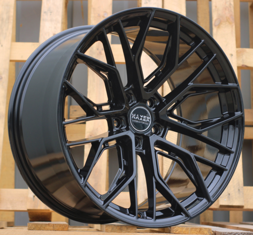 HAXER R20x10.5 5X112 ET 20 66.5 HX015F (3S5981) Black (BL) For HAXER (K4) (HYBRID FORGED)