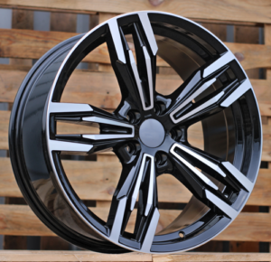 RACINGLINE R20x8.5 5X120 ET 33 72.6 BY983 Black Polished (MB) For  (Z4) (REAR+FRONT)