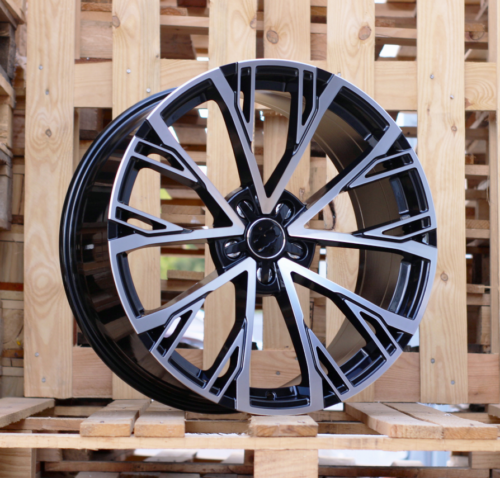 RACINGLINE R22x9.5 5X112 ET 30 66.5 I5170 Black Polished (MB) For AUD