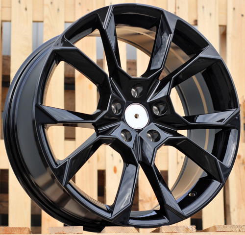 RACINGLINE R18x8 5X112 ET 42 57.1 SK516 (BK5278) Black (BL) For SKODA (K2)