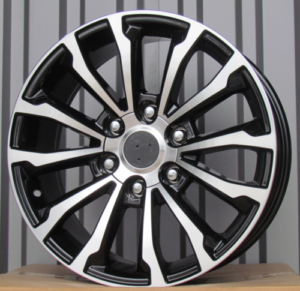 RACINGLINE R19x7.5 6X139.7 ET 25 106.1 XE203 Black Polished (MB) For TOYOT (P1) (4x4)