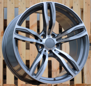 RACINGLINE R17x8 5X120 ET 30 72.6 E492 (BK5728) Grey Polished (MG) For  (L1)