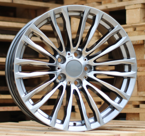 RACINGLINE R19x8.5 5X120 ET 33 72.6 XF142 Hyper Black (HB) For  (P2) (Rear+Front)