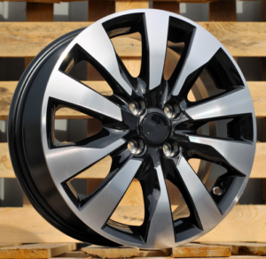 RACINGLINE R16x6 4X100 ET 45 60.1 W1785 Black Polished (MB) For RACIN (Z5)