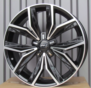 RACINGLINE R19x8 5X112 ET 43 57.1 B1269 Black Polished (MB) For VW (Z2)