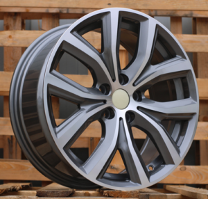 RACINGLINE R18x8 5X112 ET 47 66.6 B1176 Grey Polished (MG) For