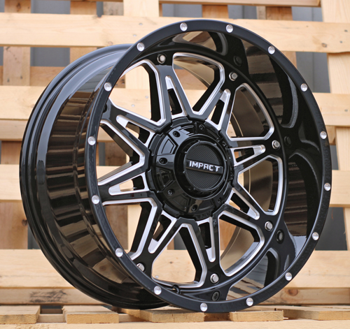 RACINGLINE R20x10 12X135/139 ET M12 106.1 1109A Black (BL) For 4X4 (K3) (Milling)