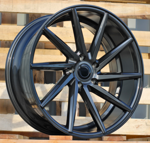 RACINGLINE R20x8.5 5X112 ET 30 66.5 B1058 Black (BL) For RACIN (Z3) (LEFT SIDE (Style Vossen)