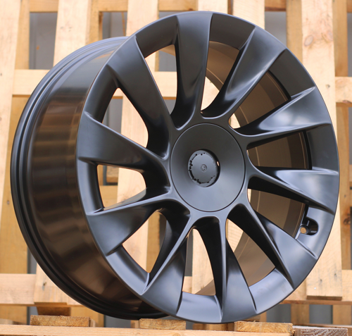 RACINGLINE R20x9.5 5X114.3 ET 45 64.1 D1797 (H3130F) Black Half Matt (BLHM) For TESLA (K8) (HYBRID FORGED (Model Y)
