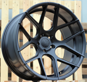 HAXER R20x9 5X120 ET 15 74.1 SSA03 (HX022) Black Half Matt (BLHM) For HAXER (Z1) (Rear+Front)