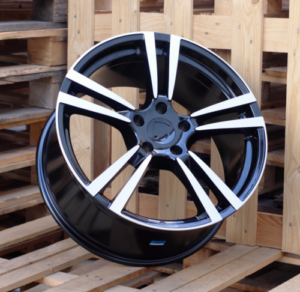 RACINGLINE R20x11 5X130 ET 67 71.6 E946 (BY249) Black Polished (MB) For PORCH (Z2) (Rear+Front)