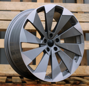 RACINGLINE R21x8.5 5X112 ET 40 57.1 I1141 Grey Polished (MG) For SKODA (K7) (Enyaq (Front+Rear)