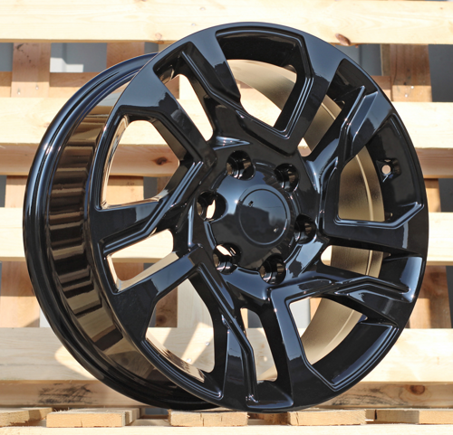RACINGLINE R18x7.5 6X139.7 ET 20 106.1 B1704 Black (BL) For 4X4 (K3) (For Toyota)