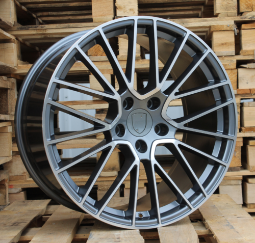 RACINGLINE R20x10.5 5X130 ET 64 71.6 FE179 Grey Polished+Powder Coating (MGPC) For PORCH