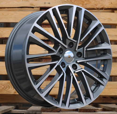 RACINGLINE R18x7.5 5X112 ET 48 57.1 Y1191 Grey Polished (MG) For SKODA (K2)