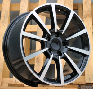 RACINGLINE R20x11 5X130 ET 56 71.5 1067 Black Polished (MB) For PORCH (P) (Rear+Front)