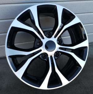 RACINGLINE R17x6.5 5X127 ET 40 71.5 B1270 Black Polished (MB) For CHRYS (Z6)