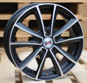 RACINGLINE R15x6 5X110 ET 39 73.1 M15 Black Polished Matt (MBM) For RACIN