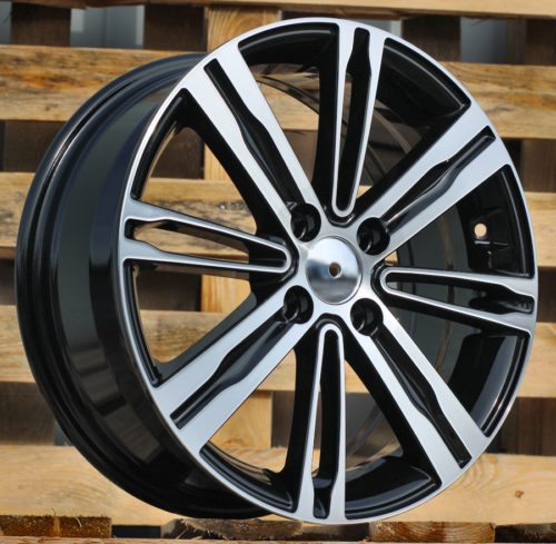 RACINGLINE R16x6.5 4X100 ET 48 54.1 B5834 Black Polished (MB) For KIA (D2+R)