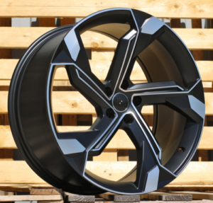 RACINGLINE R22x10 5X112 ET 21 66.5 Y1201 Black Polished Half Matt (MBHM) For AUD (K4)