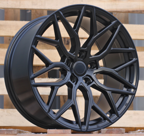 RACINGLINE R19x9.5 5X120 ET 40 72.6 H4101 (BY1920) Black Half Matt (BLHM) For RACIN (Z2) (Rear+Front Style Vossen)