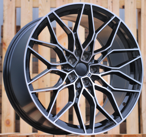 RACINGLINE R19x8 5X120 ET 36 72.6 IN292 Black Polished (MB) For  (P2) (Rear+Front)