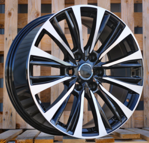 RACINGLINE R18x8 6X139.7 ET 25 106.1 B1778 Black Polished (MB) For 4X4 (K3) (For Toyota)