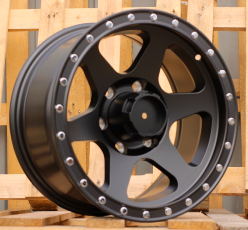 RACINGLINE R16x8 6X139.7 ET 0 110.1 L2016 Black Half Matt (BLHM) For 4X4 (P1)