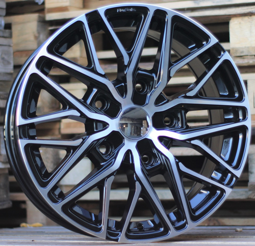 RACINGLINE R18x8 5X160 ET 50 65.1 B1262 Black Polished (MB) For FORD (Z2) (4x4 (max 1250 kg)