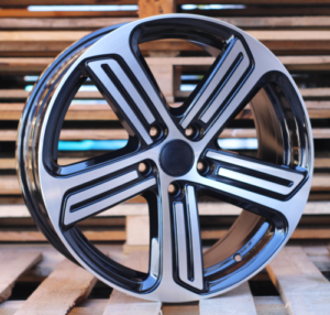 RACINGLINE R16x7 5X112 ET 45 57.1 BK795 (XF092) Black Polished (MB) For VW
