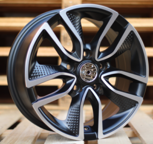 RACINGLINE R16x6.5 5X108 ET 40 67.1 B5087 Black Polished Half Matt (MBHM) For RACIN (R)