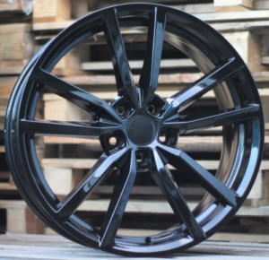 RACINGLINE R19x8 5X112 ET 45 57.1 BK864 (FBX130) Black (BL) For VW (Z5+P2) (HYBRID FORGED)