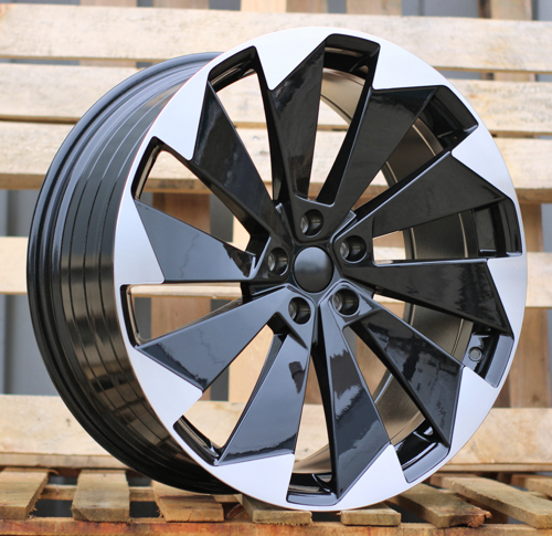 RACINGLINE R21x8.5 5X112 ET 40 57.1 I1141 Black Polished (MB) For SKODA (K7) (Enyaq (Front+Rear)