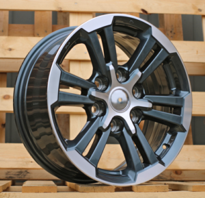 RACINGLINE R17x7.5 6X139.7 ET 38 67.1 B1649 Grey Polished (MG) For 4X4 (K3)