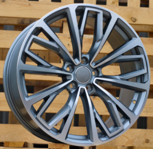 RACINGLINE R18x8 5X112 ET 39 66.5 B1453 (FE186/BY1453) Grey Polished (MG) For AUD (P1)