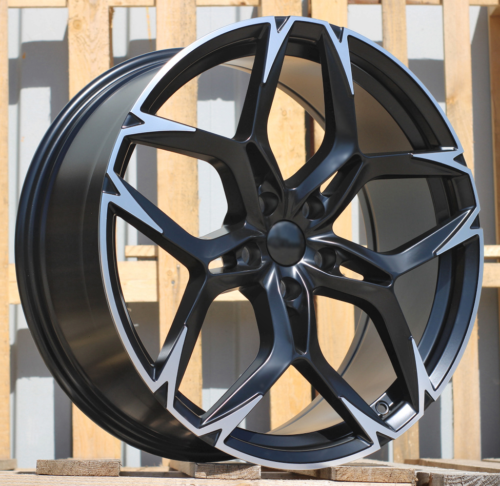 RACINGLINE R19x8.5 5X112 ET 40 57.1 I5572 (FBX220) Black Polished Half Matt (MBHM) For CUPRA (Z5) (HYBRID FORGED)