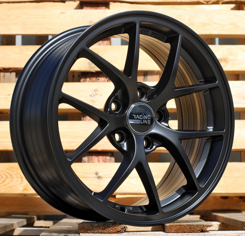 RACINGLINE R16x7 5X110 ET 41 65.1 Y0134 Black Half Matt (BLHM) For RACIN (R)