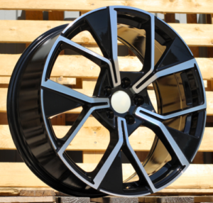 RACINGLINE R20x8.5 5X112 ET 38 57.1 Y1196 Black Polished (MB) For VW (K2+P) (New Tiguan)