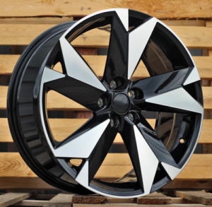 RACINGLINE R20x8 5X112 ET 41 57.1 I5625 Black Polished (MB) For SKODA (Z5) (Kodiaq NEW Model)